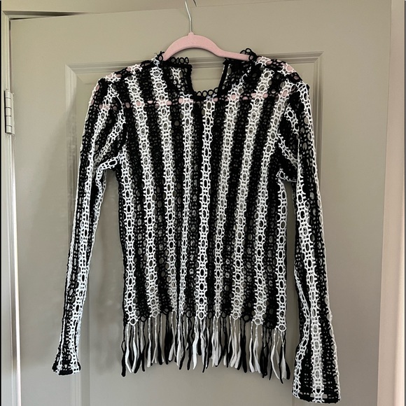 Aqua mesh top NWOT - Picture 1 of 3